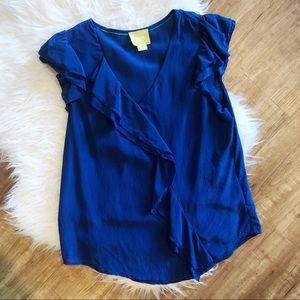 Maeve Dipped Chroma Blouse